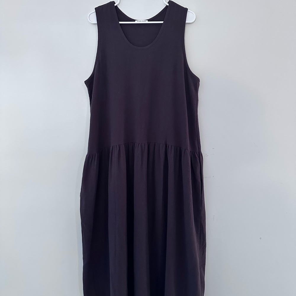 Black Crane Tank Dress